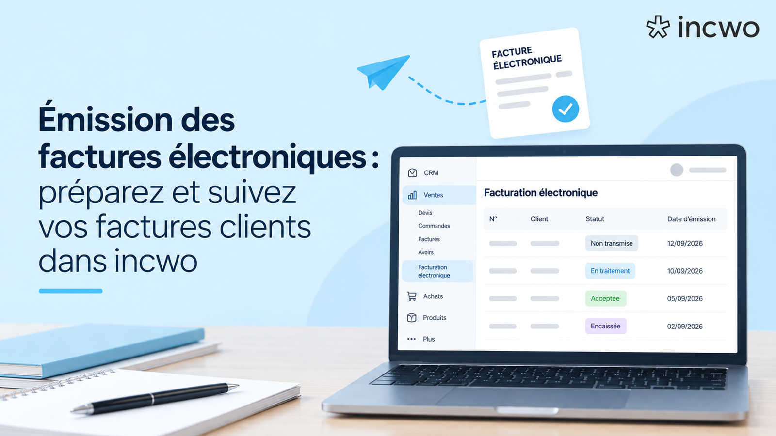 Émission des factures électroniques